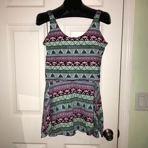 Victoria’s Secret Pink M Crop Top& Skirt Set